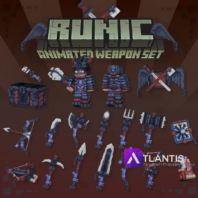 Screenshot 2024 12 13 at 21 19 28 Rune Animated Weapon Set   MCModels