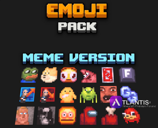 Screenshot 2025 01 03 at 20 52 50 Meme Emojis Pack   MCModels