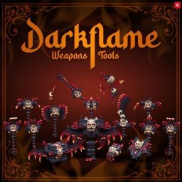 Darkflame Animated Weapon Set