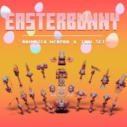 Easterbunny Animated Weapon Set