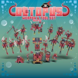 Octopus Animated Weapon Set