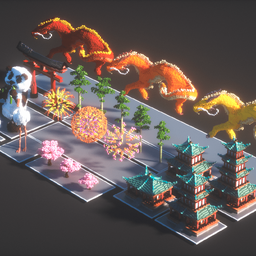 Oriental Assets Pack