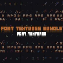 Font Textures Bundle Pack