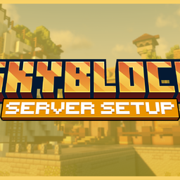EN - SKYBLOCK SETUP