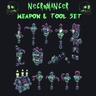 [EliteCreatures] Necromancer Assortment Animated Weapon Pack