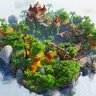 [BreadBuilds] Lobby - Oasis Island - 250x250